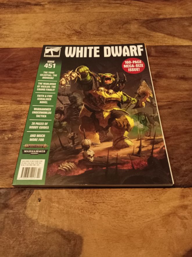 White Dwarf Games Workshop Magazine 451 February 2020