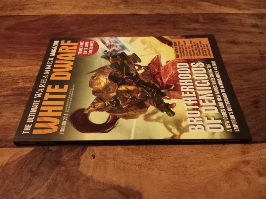 White Dwarf Games Workshop Magazine February 2018