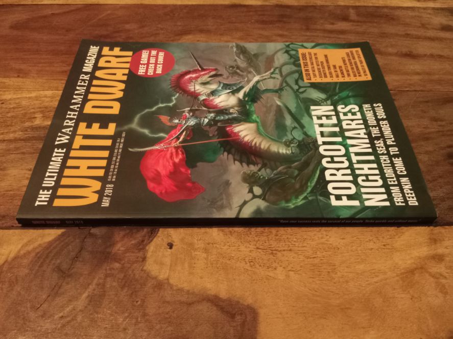 White Dwarf Games Workshop Magazine May 2018