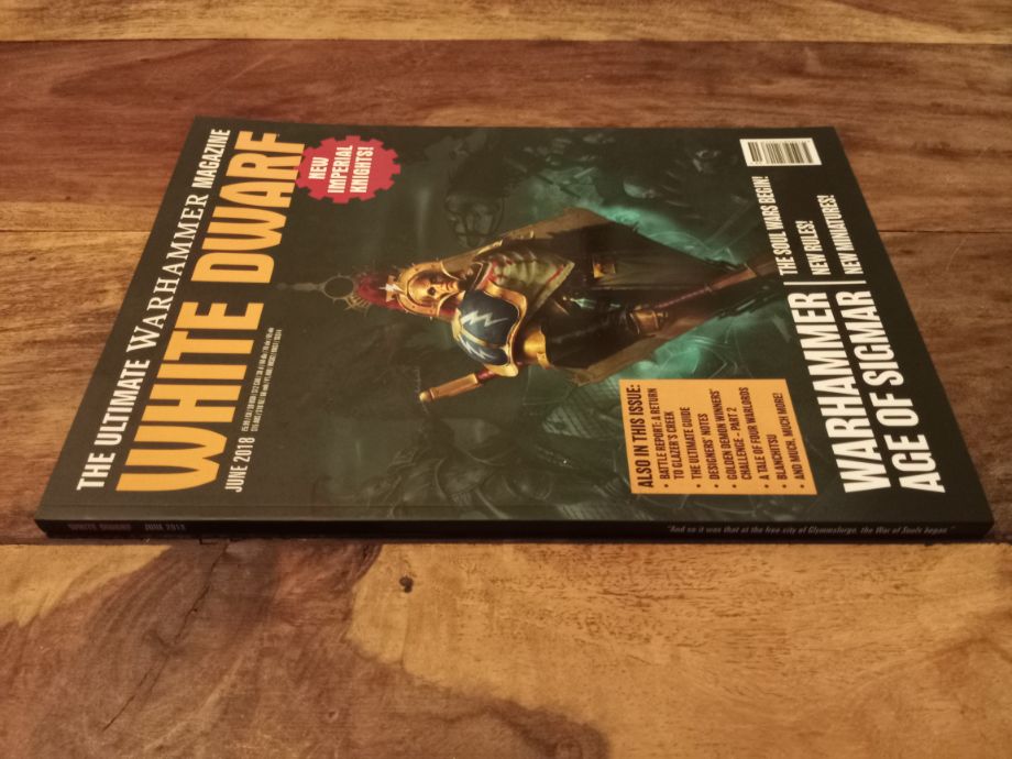 White Dwarf Games Workshop Magazine June 2018