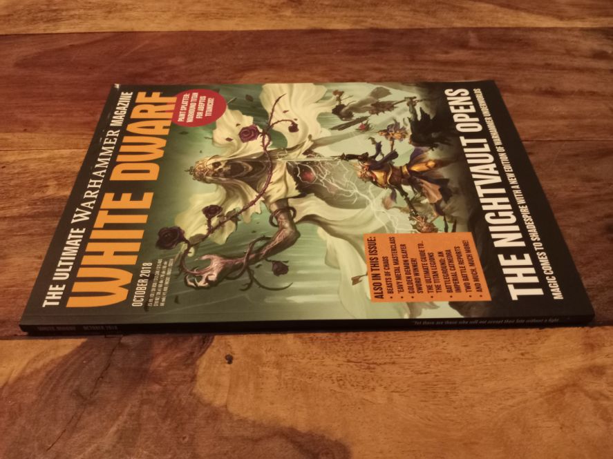 White Dwarf Games Workshop Magazine October 2018