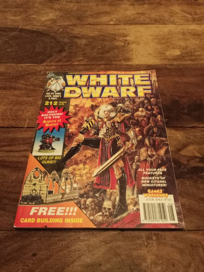White Dwarf 212 Games Workshop Magazine