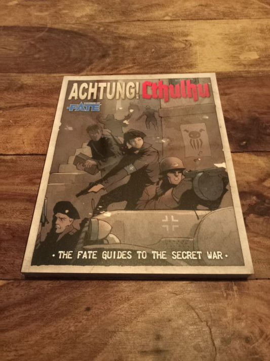 Achtung! Cthulhu The Fate Guides to the Secret War Modiphius Entertainment 2015