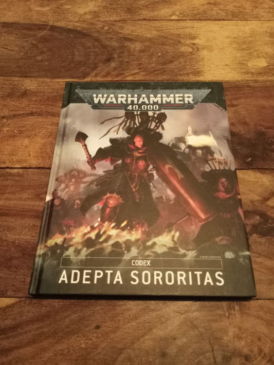 Warhammer 40,000 Codex Adepta Sororitas Games Workshop Hardcover