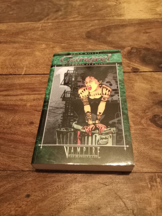 Vampire The Masquerade Clan Novel Gangrel #3 World of Darkness White Wolf 1999