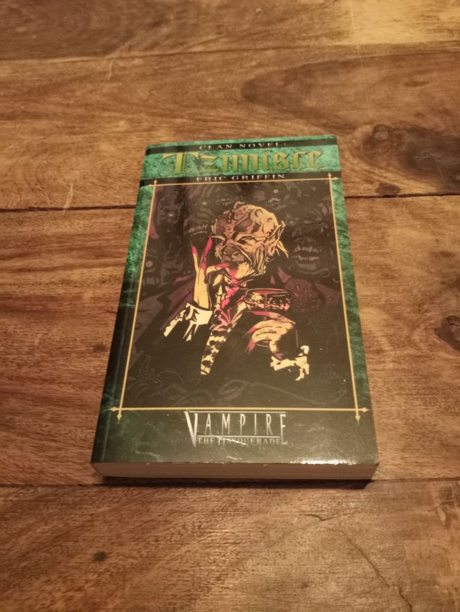 Vampire The Masquerade Clan Novel Tzimisce #2 World of Darkness White Wolf 1999