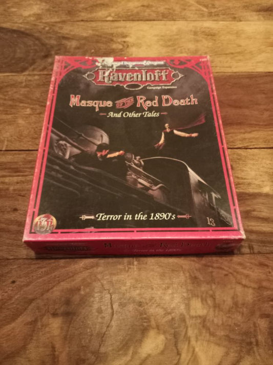 Ravenloft Masque of the Red Death Box Set TSR 1103 AD&D TSR 1994