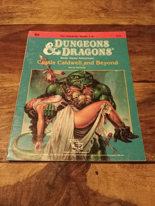 Castle Caldwell and Beyond Module B9 Dungeons & Dragons TSR 9143 D&D 1985