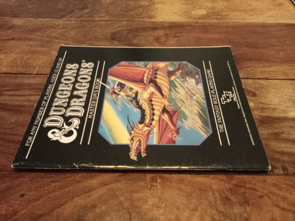 Dungeons & Dragons Master DM’s Book 1st Print TSR 1902 1985