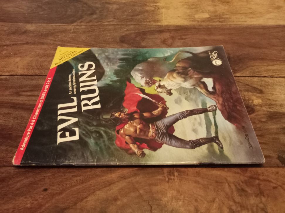 AD&D Evil Ruins An Ancient Role Aids 713 1983