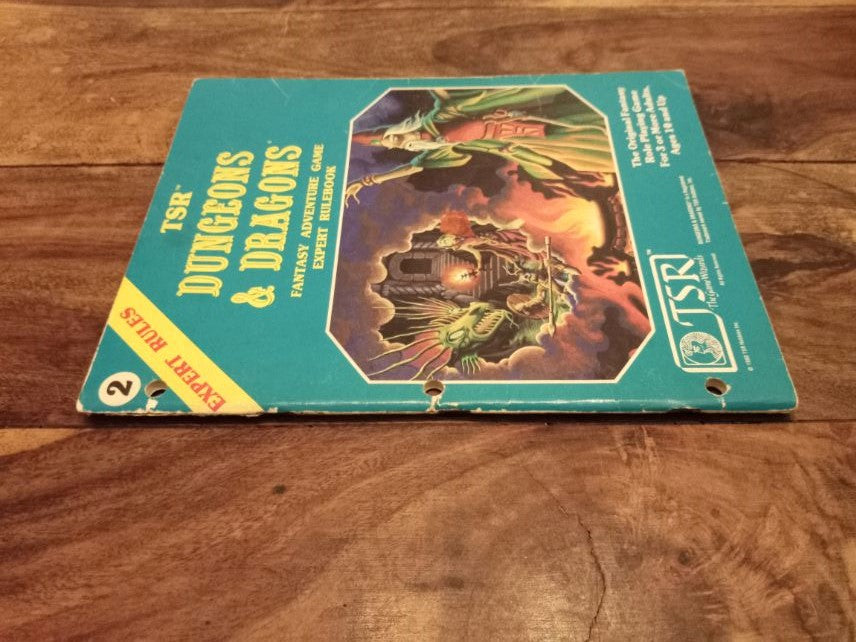 Dungeons & Dragons Expert Rules 1sth Printing Erol Otus Cover TSR 2015 D&D 1980