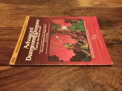 Dungeons and Dragons The Land Beyond the Magic Mirror EX2 TSR 9073 AD&D 1983