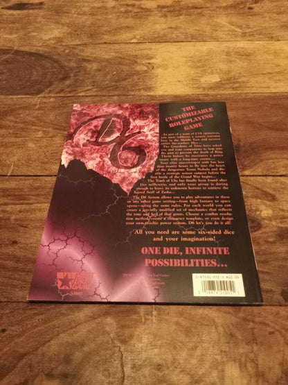 The D6 System The Customizable Roleplaying Game West End Games 1996