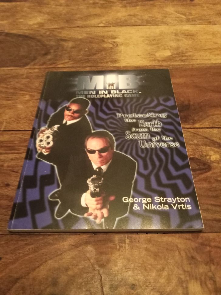 Men in Black The Roleplaying Game D6 West End Games 1997