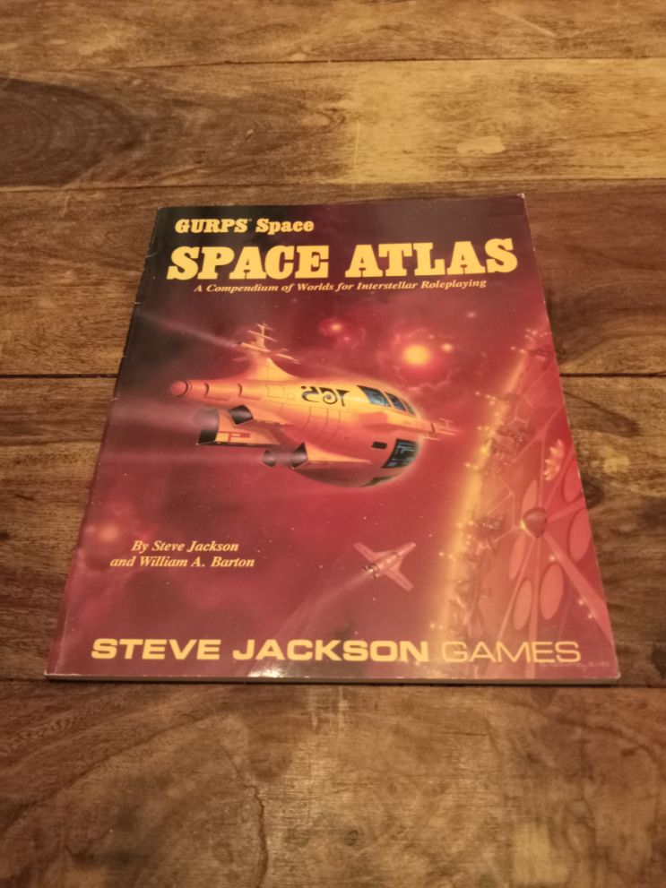 GURPS Space Atlas #1 Steve Jackson Games 1988