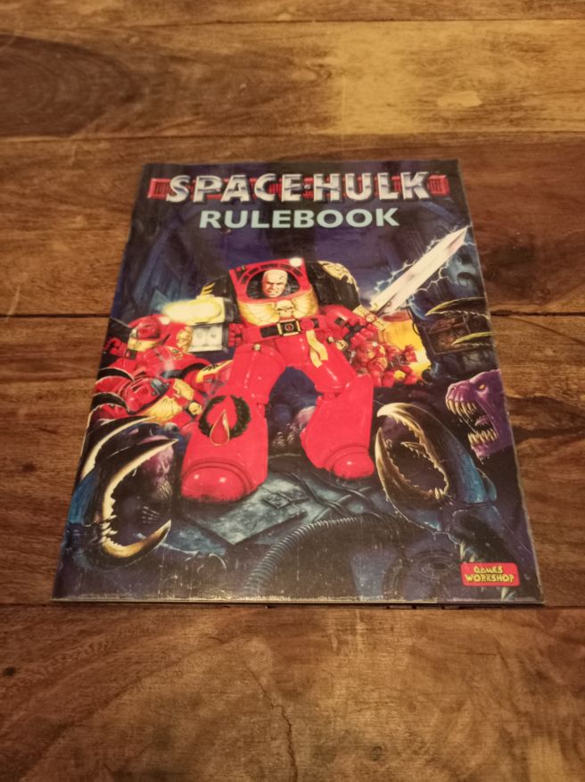 Space Hulk Rulebook Games Workshop 1996