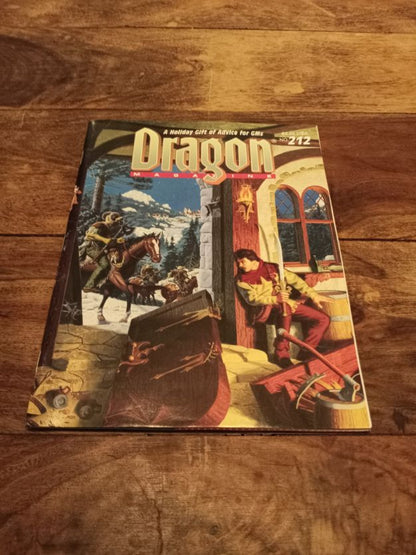 Dragon Magazine #212 December 1994 TSR AD&D