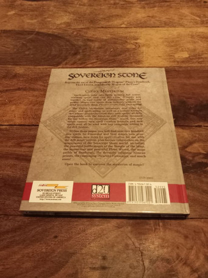 Elmore’s Sovereign Stone Codex Mysterium D20 Sovereign Press