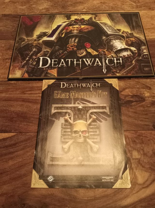 Deathwatch Game Master Kit and Game Master Screen Warhammer 40K FFG 2010