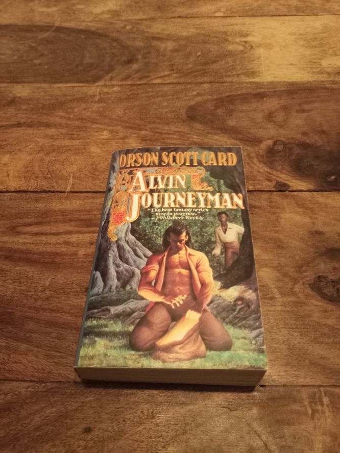 Alvin Journeyman Orson Scott Card 1st ed Tales of Alvin Maker #4 Tor 1995