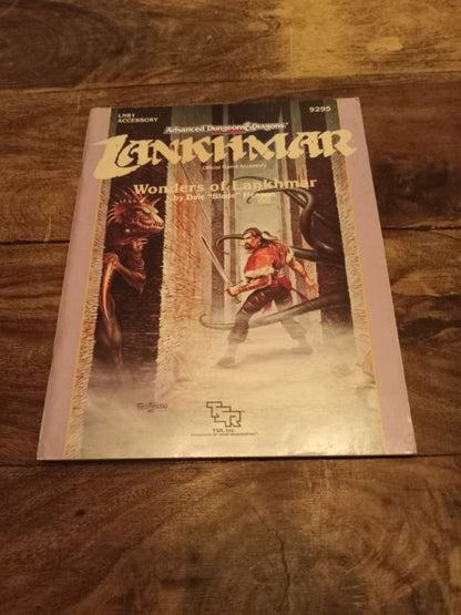 AD&D Wonders of Lankhmar AD&D 2nd Ed TSR 9295 TSR 1990