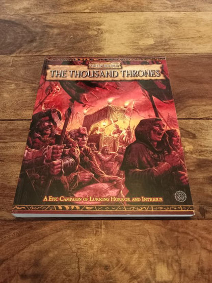 WFRP The Thousand Thrones Warhammer Fantasy Roleplay 2th ed Black Industries 2008
