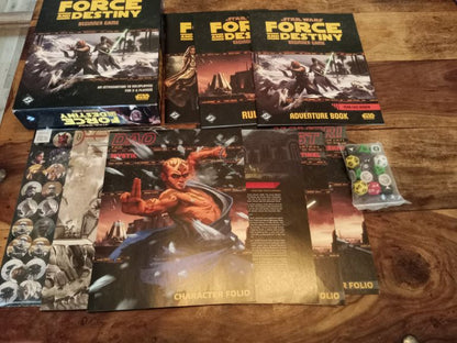Star Wars Force and Destiny Beginner Game Box Set Fantasy Flight Games 2015