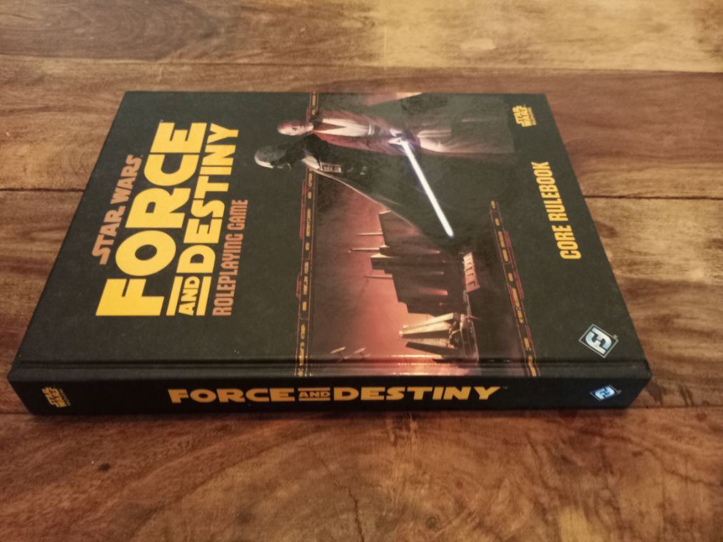 Star Wars Force and Destiny Core Rulebook 1st Printing Fantasy Flight Games 2015