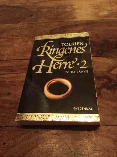 Ringenes Herre Bog 2 De to Tårne Gyldendals J.R.R. Tolkien The Fellowship of the Ring Book 2