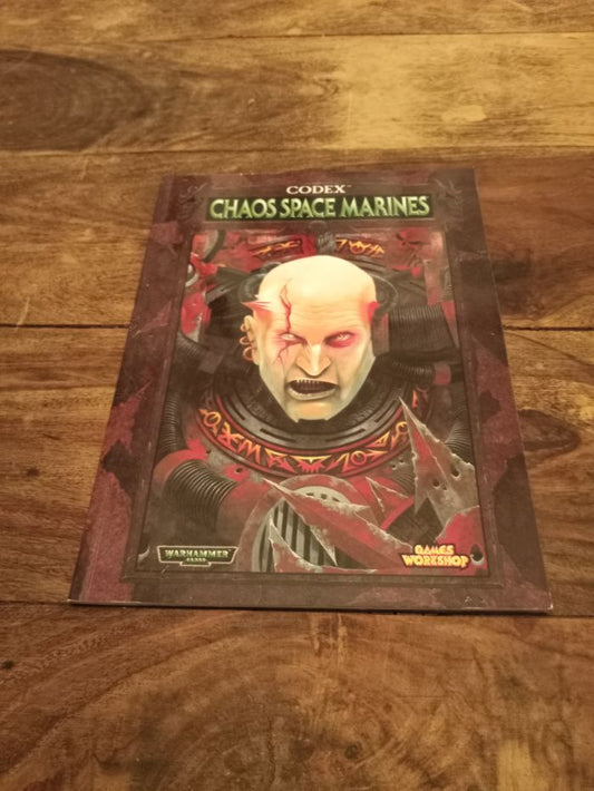 Warhammer 40k Codex Chaos Space Marines Games Workshop 1999