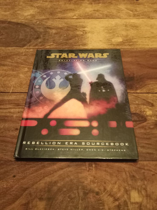 Star Wars d20 Rebellion Era Sourcebook Wizards of the Coast 2001