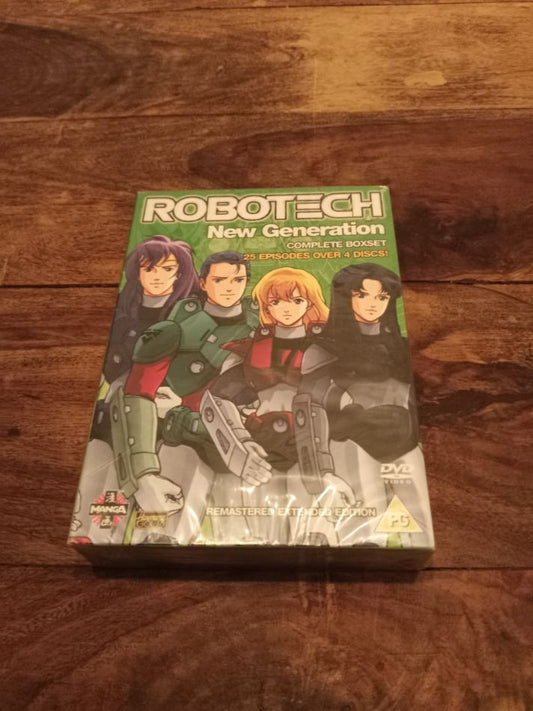 Robotech New Generation Complete Boxset Anime Manga New Sealed DVD 2007