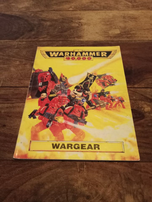 Warhammer 40000 40K Wargear rulebook Games workshop