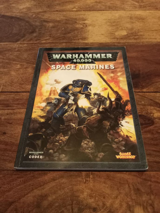 WARHAMMER 40000 CODEX SPACE MARINES 5th EDITION