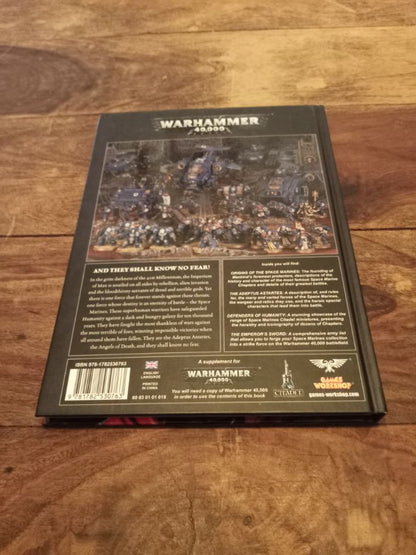 Warhammer 40k Codex Space Marine Hardback Games Workshop 2012