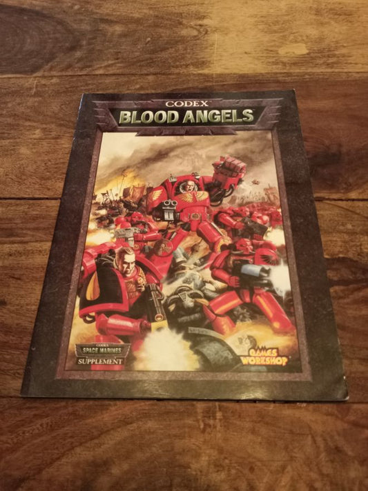 Warhammer 40k Marines Blood Angels Codex 3rd ed