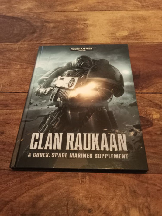 Warhammer 40k Clan Raukaan Codex Iron hands 7th Ed Games workshop 2014