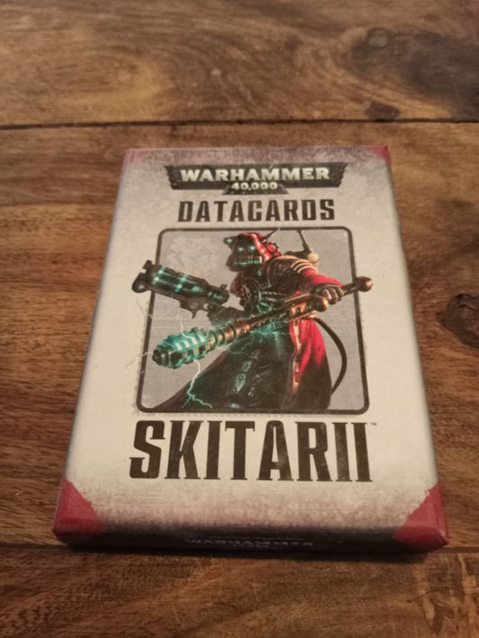 Warhammer 40,000 Datacards Adeptus Mechanicus Skitarii Games Workshop