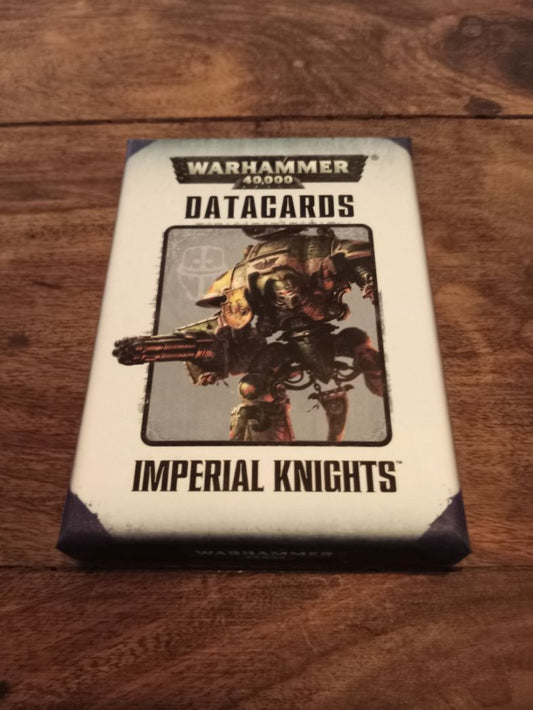 Datacards Imperial Knights Warhammer 40,000
