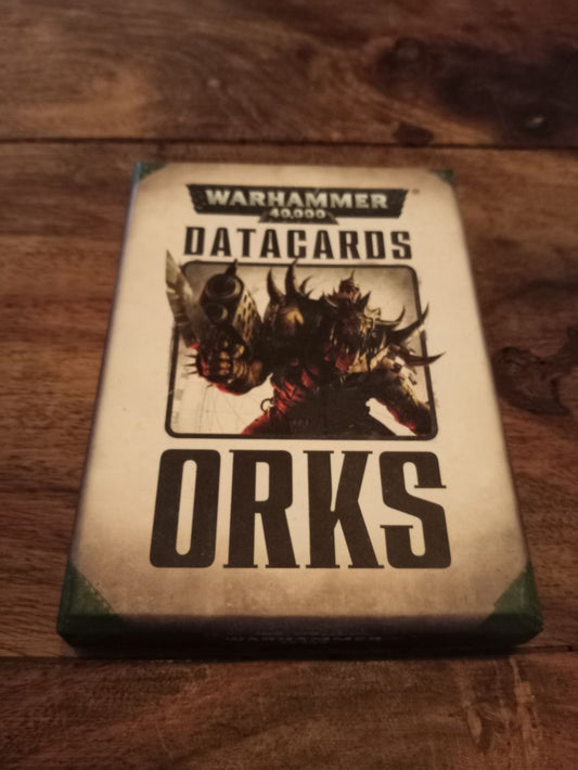 Datacards Orks Warhammer 40,000