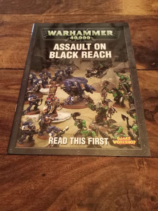 Warhammer 40k Assault on Black Reach Book Games workshop