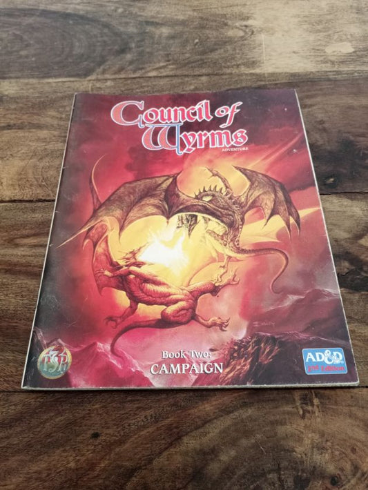 AD&D Council of Wyrms Book #2 Campaign TSR 1994