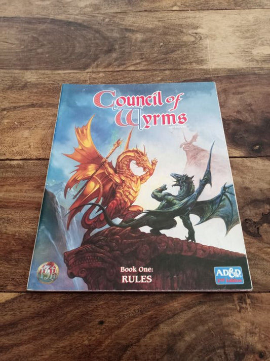 AD&D Council of Wyrms Book #1 Campaign TSR 1994
