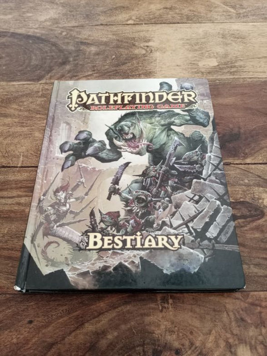 Pathfinder Bestiary Paizo Publishing Hardcover