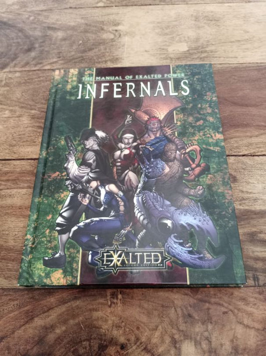 Exalted Infernals The Manual of Exalted Power Hardcover White Wolf 2009