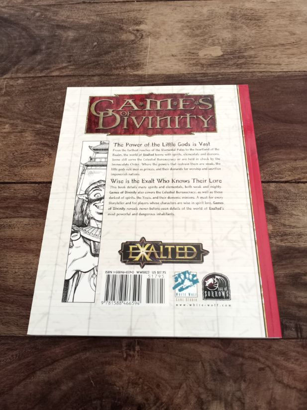 Exalted Games of Divinity White Wolf 2002
