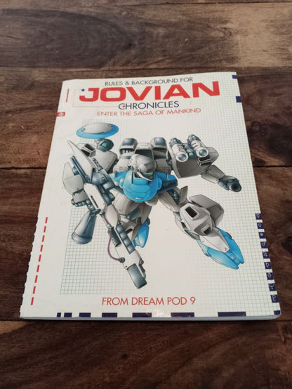 Jovian Chronicles Rules & Background Enter the Saga of Mankind Dream Pod 9 1997