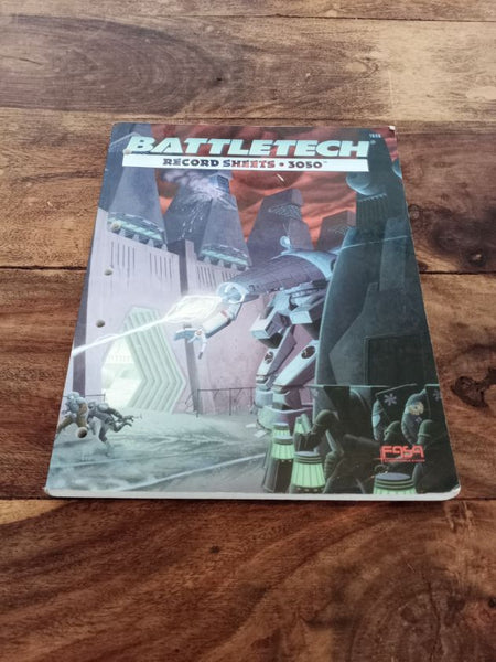 Battletech Record Sheets 3050 Battletech #1696 FASA 1996