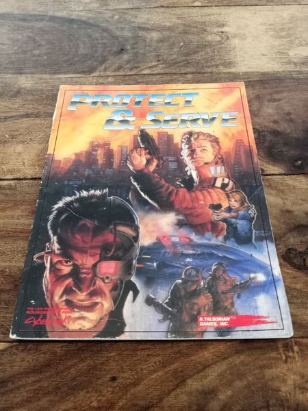 Cyberpunk Protect & Serve R. Talsorian Games 1992