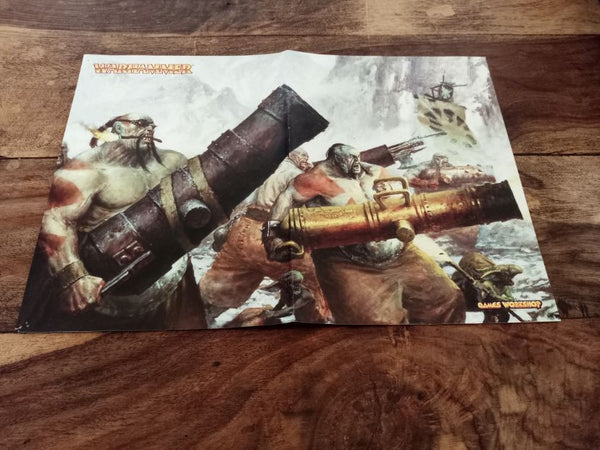 Warhammer Fantasy Ogre Kingdoms Leadbelchers Poster